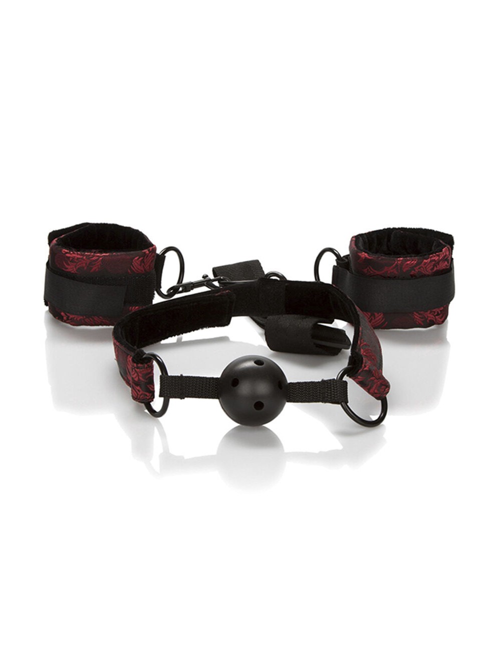 CALEXOTICS - SCANDAL BALL GAG TRASPIRANTE CON MANETTE CALEXOTICS - SCANDAL BALL GAG TRASPIRANTE CON MANETTE