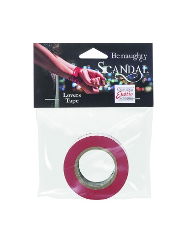 CALEXOTICS - SCANDAL NASTRO BONDAGE ROSSO