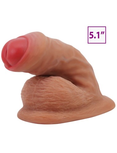PRETTY LOVE - WARNELL DILDO ULTRA REALISTICO ED ELASTICO 9,5 CM MULATO