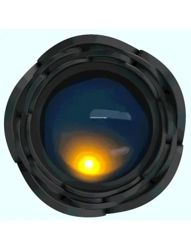 PRETTY LOVE - TARION PLUG ANALE CON LUCE LED NERO 12