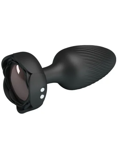 PRETTY LOVE - OSBORN PLUG ANALE CON LUCE LED NERO 9