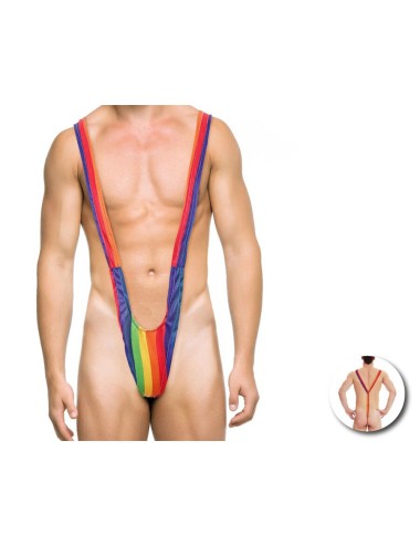 PRIDE - TRIKINI UOMO CON BANDIERA ARCOBALENO