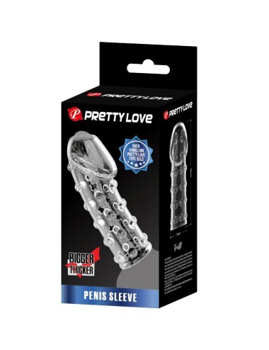 PRETTY LOVE - GUAINA PER PENE STRETTA E VOLUMIZZANTE TRASPARENTE