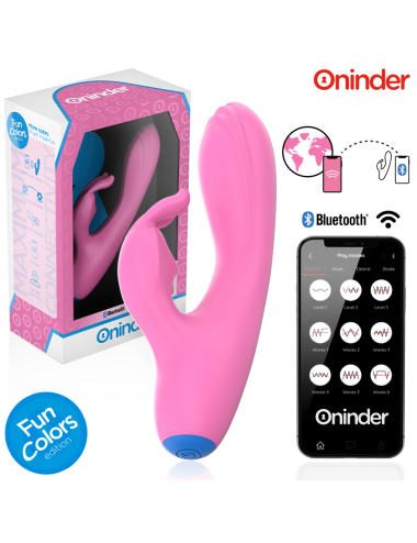 ONINDER CUTE - VIBRATORE CONIGLIETTO D'AMORE PER PUNTO G E CLITORIDE - APP GRATUITA IN TUTTO IL MONDO