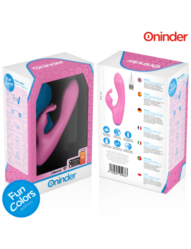 ONINDER CUTE - VIBRATORE CONIGLIETTO D'AMORE PER PUNTO G E CLITORIDE - APP GRATUITA IN TUTTO IL MONDO