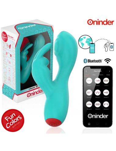 ONINDER CUTE - VIBRATORE CLITORIDEO PUNTO G LOVE BUNNY - APP GRATUITA IN TUTTO IL MONDO