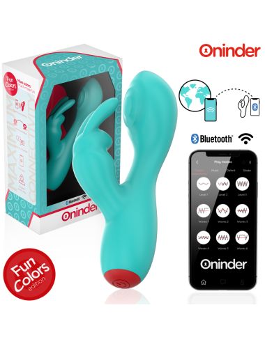 ONINDER CUTE - VIBRATORE CLITORIDEO PUNTO G LOVE BUNNY - APP GRATUITA IN TUTTO IL MONDO