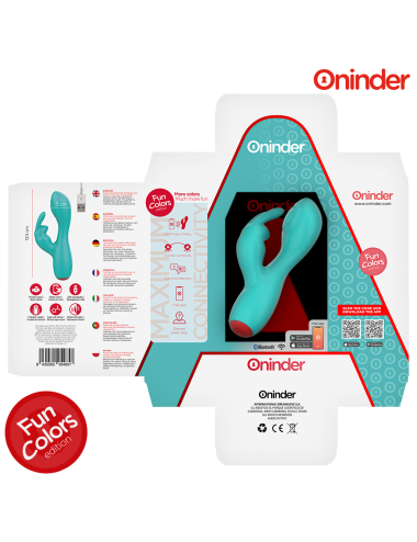 ONINDER CUTE - VIBRATORE CLITORIDEO PUNTO G LOVE BUNNY - APP GRATUITA IN TUTTO IL MONDO