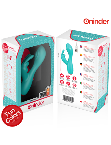 ONINDER CUTE - VIBRATORE CLITORIDEO PUNTO G LOVE BUNNY - APP GRATUITA IN TUTTO IL MONDO
