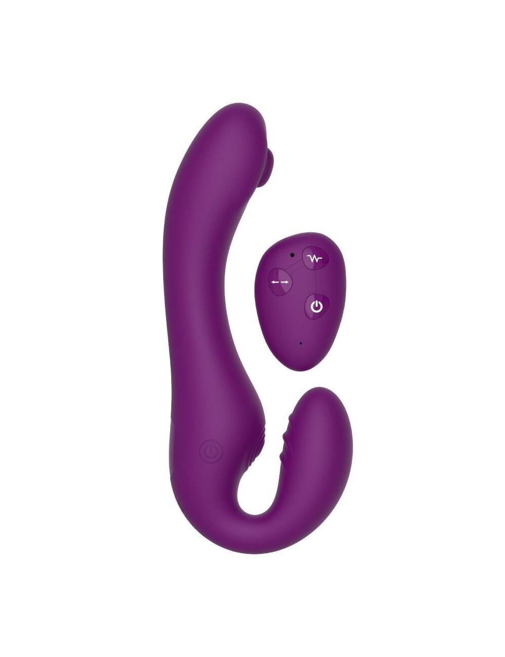 XOCOON - VIBRATORE 2 IN 1 STRAPLESS STRAP-ON CON TELECOMANDO VIOLA XOCOON - VIBRATORE 2 IN 1 STRAPLESS STRAP-ON CON TELECOMANDO VIOLA