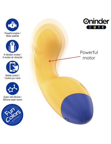 ONINDER CUTE - VIBRATORE PUNTO G LOVE BUDDY MASTER - APP GRATUITA IN TUTTO IL MONDO