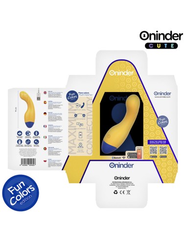 ONINDER CUTE - VIBRATORE PUNTO G LOVE BUDDY MASTER - APP GRATUITA IN TUTTO IL MONDO