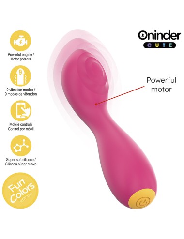 ONINDER CUTE - VIBRATORE PUNTO G LOVE BUDDY MASTER - APP GRATUITA IN TUTTO IL MONDO