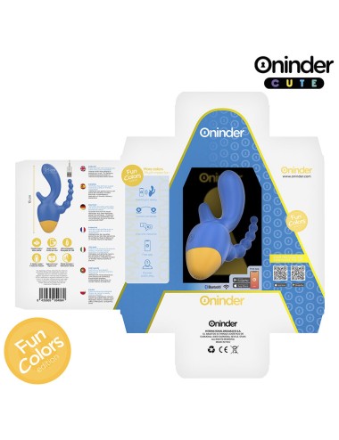 ONINDER CUTE - LOVE 3 SOME TRIPLO VIBRATORE - APP GRATUITA IN TUTTO IL MONDO