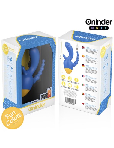 ONINDER CUTE - LOVE 3 SOME TRIPLO VIBRATORE - APP GRATUITA IN TUTTO IL MONDO