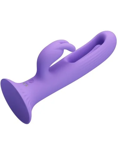 PRETTY LOVE - VIBRATORE CONIGLIO KILLMOULIS 12 MODALITÀ DI VIBRAZIONE VIOLA