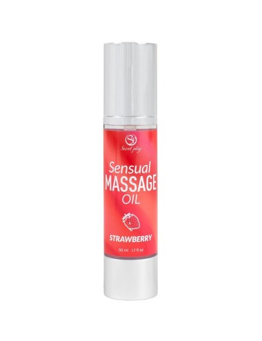 SECRETPLAY - OLIO PER MASSAGGI ALLA FRAGOLA