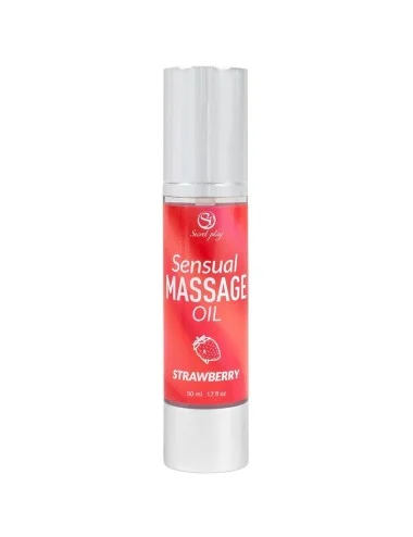 SECRETPLAY - OLIO PER MASSAGGI ALLA FRAGOLA