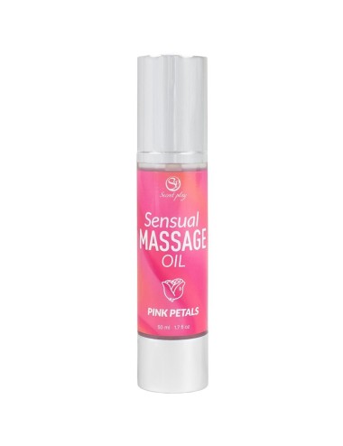 SECRETPLAY - OLIO PER MASSAGGI AI PETALI ROSA