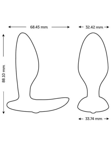 WE-VIBE - DITTO+ VIBRATORE PLUG ANALE NERO