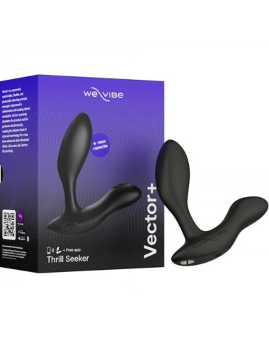 WE-VIBE - MASSAGGIATORE PROSTATICO VECTOR+ NERO