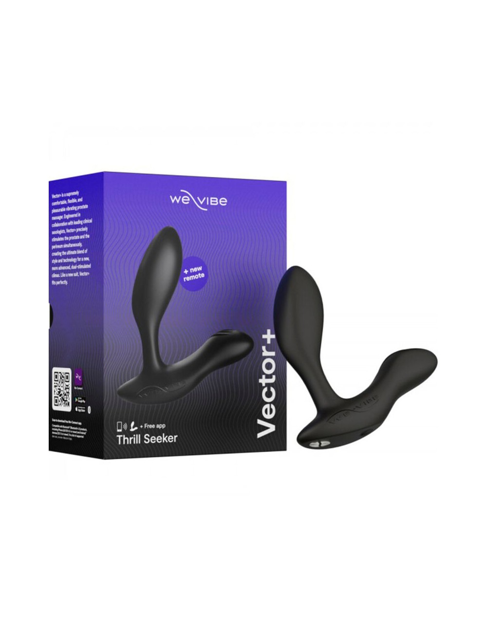 WE-VIBE - MASSAGGIATORE PROSTATICO VECTOR+ NERO WE-VIBE - MASSAGGIATORE PROSTATICO VECTOR+ NERO
