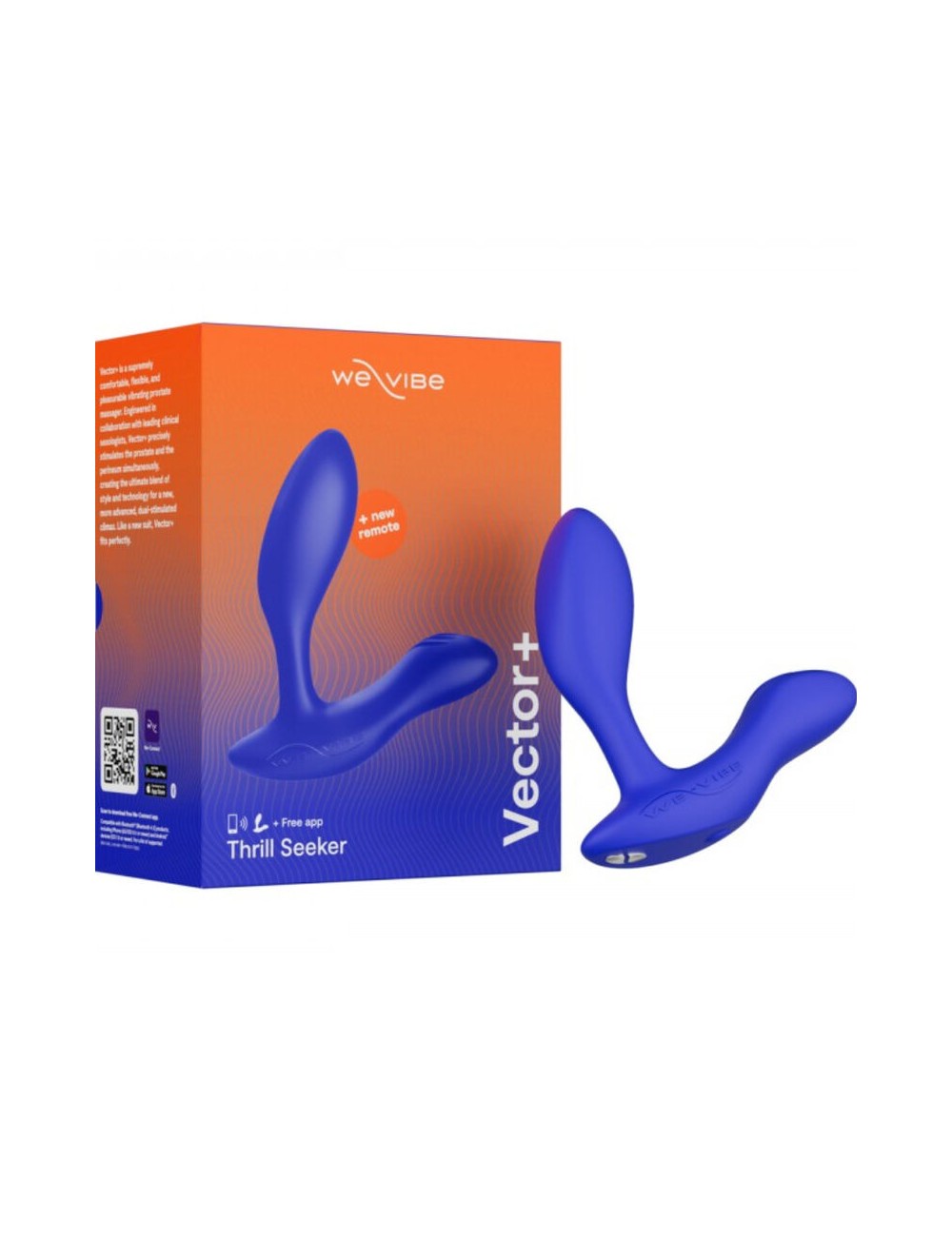 WE-VIBE - MASSAGGIATORE PROSTATICO VECTOR+ BLU WE-VIBE - MASSAGGIATORE PROSTATICO VECTOR+ BLU