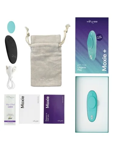 WE-VIBE - MOXIE + VIBRATORE CLITORALE AQUA