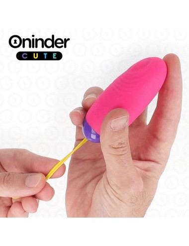 ONINDER CUTE - UOVO IN SILICONE CON VIBRO-ONDA E PIACERE - APP GRATUITA IN TUTTO IL MONDO