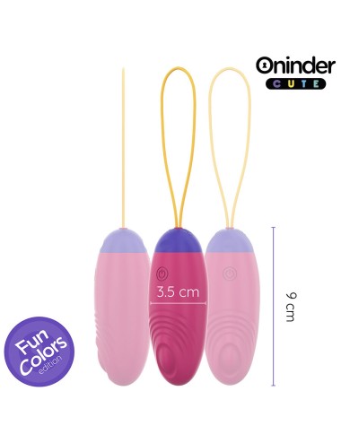 ONINDER CUTE - UOVO IN SILICONE CON VIBRO-ONDA E PIACERE - APP GRATUITA IN TUTTO IL MONDO