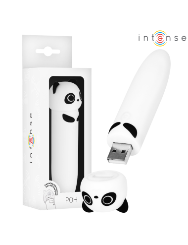 INTENSE - POH PANDA VIBRANTE BULLET RICARICABILE USB 10 X 2