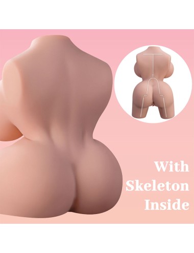 XISE - FRIEDA TORSO FEMMINILE REALISTICO CON VIBRAZIONE 36 CM