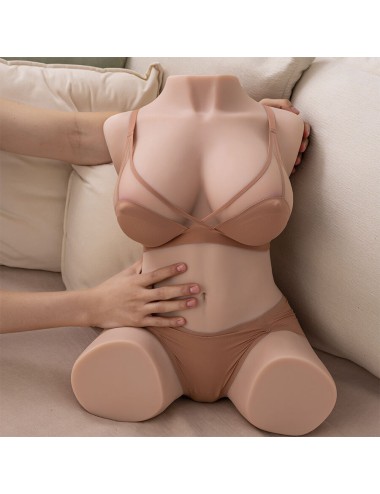 XISE - DANIA THRUSTING TORSO REALISTICO CON VIBRAZIONE FEMMINILE 52 CM