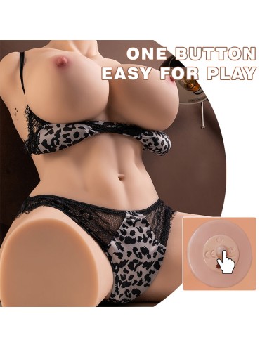 XISE - MURIEL TORSO REALISTICO FEMMINILE CON SPINTA 55 CM