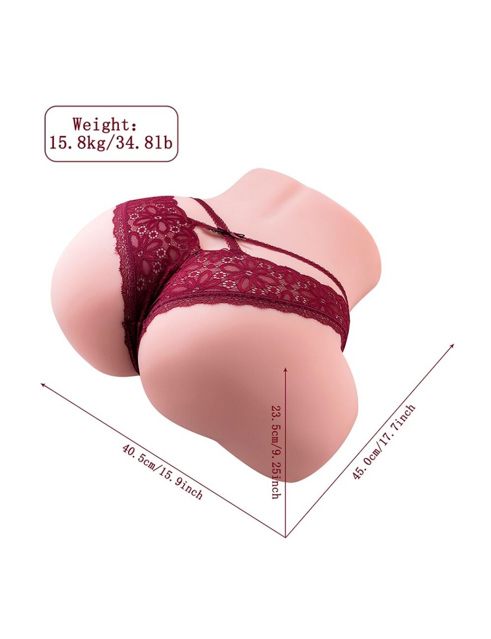 XISE - MASTURBATORE VAGINA REALISTICO MULTIPOSIZIONE MARISA CON SPINTA