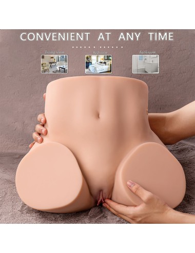 XISE - ETHEL THRUSTING MASTURBATORE VAGINA REALISTICO CON VIBRAZIONE MULTIPOSIZIONE
