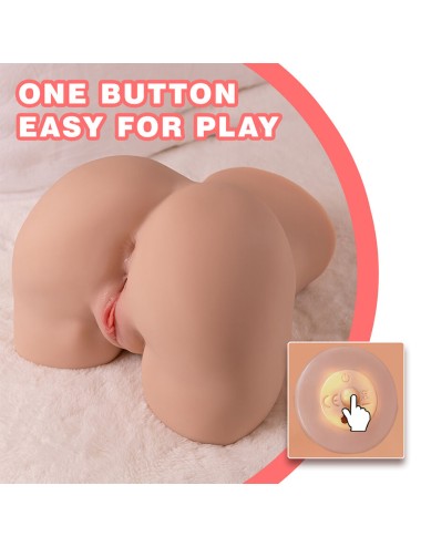XISE - DANAE THRUSTING REALISTICO MASTURBATORE VAGINA CON VIBRAZIONE MULTI-POSIZIONE