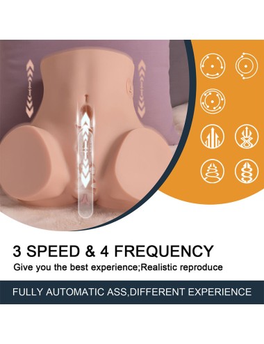 XISE - SYDNI MASTURBATORE VAGINA MULTIPOSIZIONE REALISTICO CON SPINTA