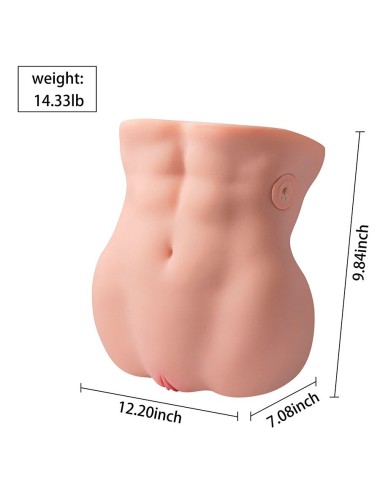 XISE - LYDIA MASTURBATORE VAGINA FEMMINILE CON SPINTA 25 CM