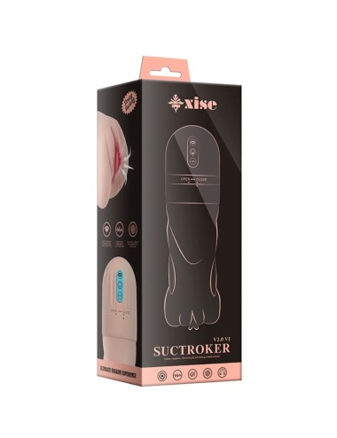 XISE - SUCTROKER V2.0 VI MASTURBATORE VAGINA CON VIBRAZIONE