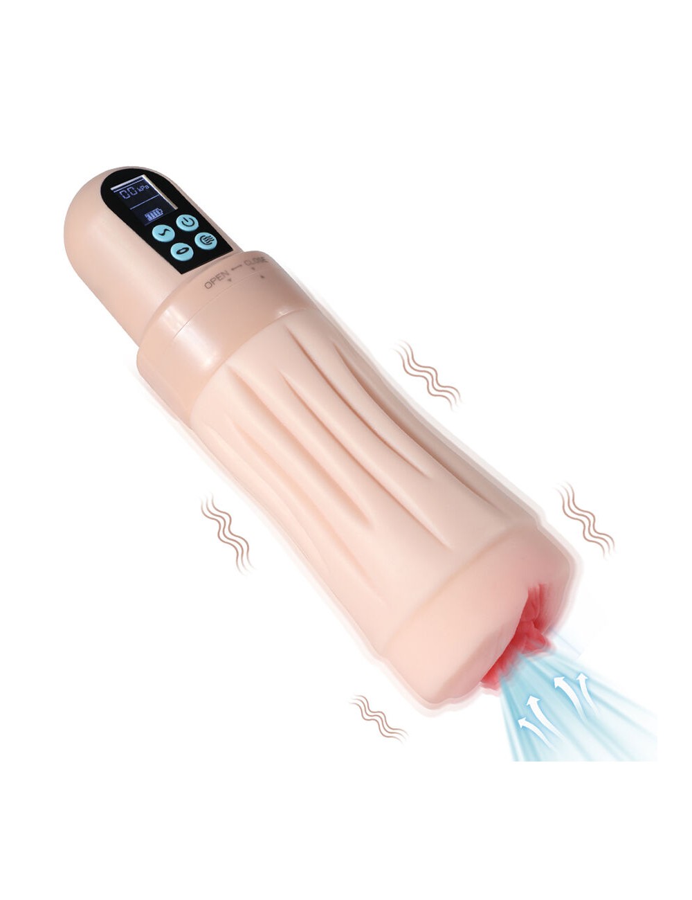 XISE - SUCTROKER V3.0 III MASTURBATORE VAGINA CON VIBRAZIONE XISE - SUCTROKER V3.0 III MASTURBATORE VAGINA CON VIBRAZIONE