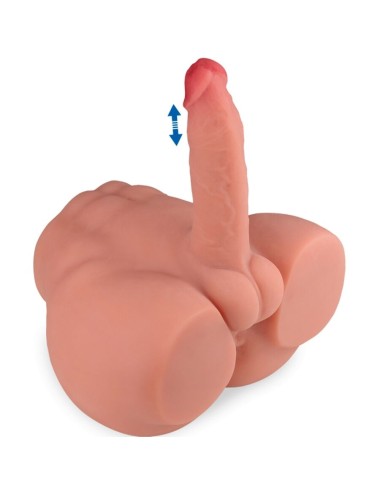 XISE - FREDERICO MASTURBADOR REALISTICO DILDO POSIZIONE FRONTALE CON SPINTA 15 CM