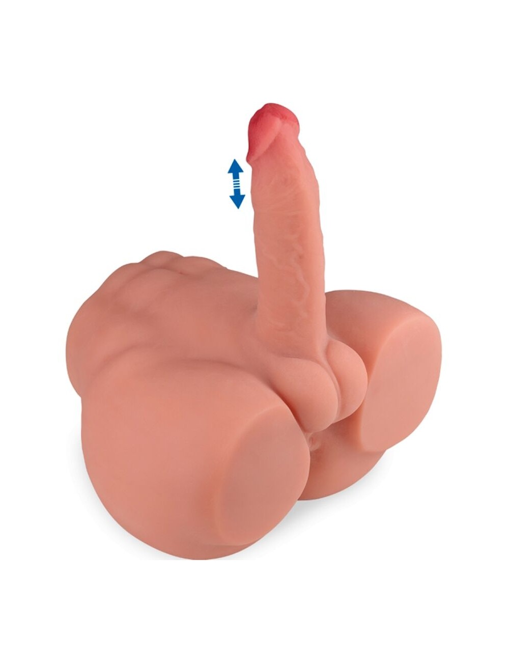 XISE - FREDERICO MASTURBADOR REALISTICO DILDO POSIZIONE FRONTALE CON SPINTA 15 CM