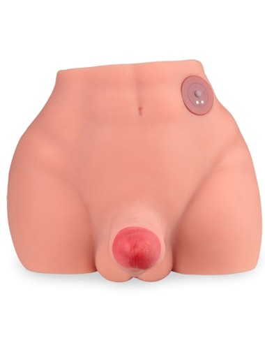 XISE - FREDERICO MASTURBADOR REALISTICO DILDO POSIZIONE FRONTALE CON SPINTA 15 CM