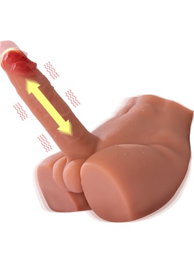 XISE - PEEL DILDO ASS REALISTICO DILDO MASTURBATORE POSIZIONE FRONTALE CON SPINTA 17