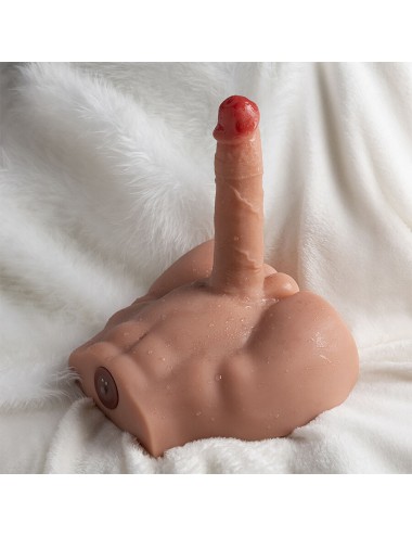 XISE - PEEL DILDO ASS REALISTICO DILDO MASTURBATORE POSIZIONE FRONTALE CON SPINTA 17,5 CM