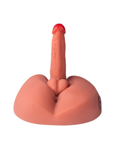 XISE - MIELE DILDO MASTURBATORE REALISTICO CON VIBRAZIONE 25 CM