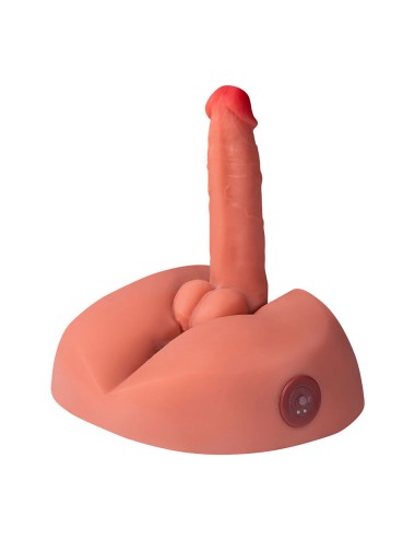 XISE - MIELE DILDO MASTURBATORE REALISTICO CON VIBRAZIONE 25 CM