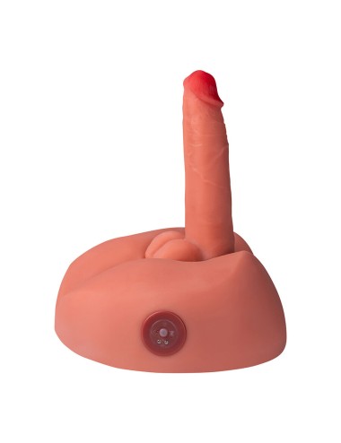 XISE - MIELE DILDO MASTURBATORE REALISTICO CON VIBRAZIONE 25 CM
