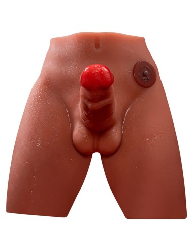 XISE - JASON DILDO MASTURBATORE REALISTICO CON SPINTA E VIBRAZIONE 17 CM
